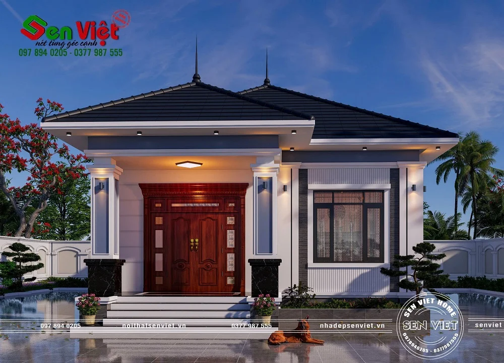 Mẫu Nhà Cấp 4 Mái Nhật Đẹp Hiện Đại Năm 2025 - Thiết kế nhà Nghệ An