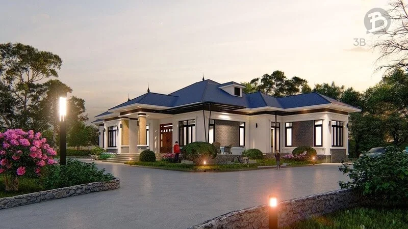 Mẫu thiết kế nhà cấp 4 phong cách Nhật xu hướng nhất Việt Nam