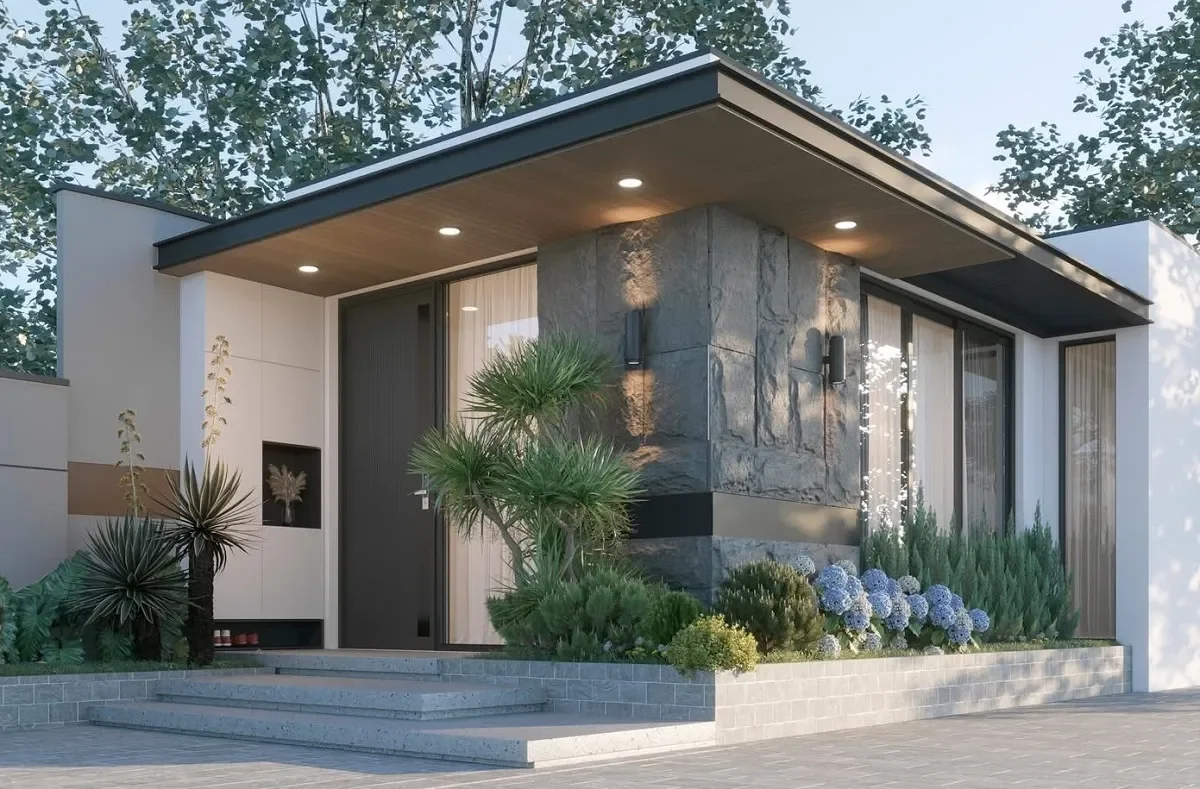Top 20+ Mẫu nhà cấp 4 5x20 đẹp: Thiết kế hiện đại, tiện nghi 2025