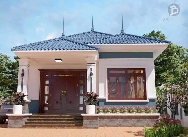 Mẫu thiết kế nhà cấp bốn hiện đại tiện nghi ưa chuộng nhất Việt Nam