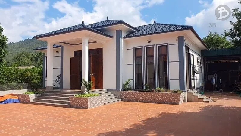Mẫu nhà cấp 4 khung thép xu hướng nhất Việt Nam
