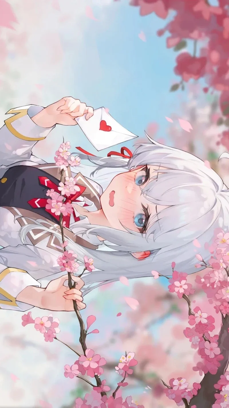 55+ hình nền anime cute nữ dễ thương làm mới màn hình