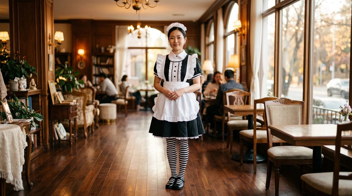 Hình 28 trong bộ sưu tập cosplay hầu gái