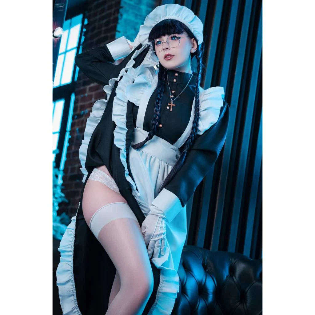 Trang phục Maid - hầu gái anh quốc cosplay / halloween [ Có sẵn]