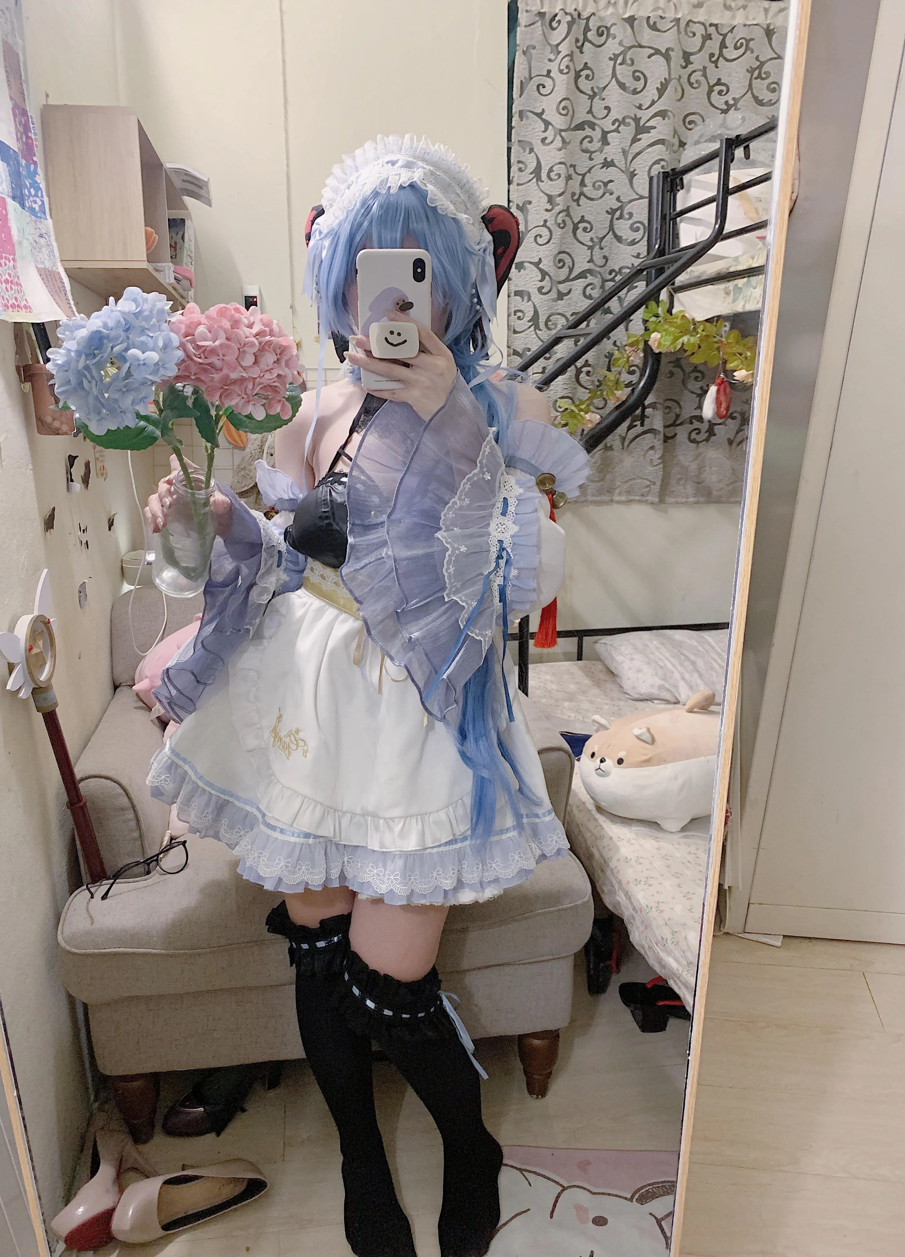 Cosplay hầu gái Ganyu bởi mippei (tôi) : r/Genshin_Impact